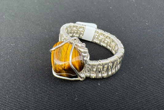 Tiger’s Eye Ring sz 15